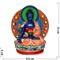 Будда в позе лотоса цветной (NS-286) - фото 123677