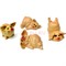 Фигурка символ года «довольные хряки» из керамики - фото 124720