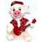 Игрушка музыкальная (AJ-311) Свинка с гитарой на 3 песни - фото 124745