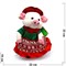 Игрушка музыкальная (AJ-308) Свинка в платье на 3 песни - фото 124750