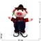 Игрушка музыкальная (AJ-305) Свинка в комбинезоне на 3 песни - фото 124752