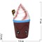 Сквиши «Мороженое с трубочкой» 12 шт/уп - фото 125012