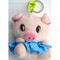 Свинка мягкая игрушка (Pig-23) брелок 24 шт/уп - фото 125689