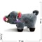 Свинка мягкая игрушка (Pig-28) с присоской 12 шт/уп - фото 125723