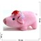 Свинка мягкая игрушка (Pig-27) с присоской 24 шт/уп - фото 125726