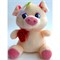 Свинка мягкая игрушка (Pig-19) с присоской 12 шт/уп - фото 125727