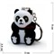 Брелок фонарик «панда» со звуком 12 шт/уп - фото 129281