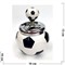 Пепельница керамическая «футбольный мяч» (нажимная) - фото 132134