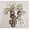 Монета Фэншуй китайская "серебро" 13 мм - фото 133321