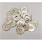 Монета Фэншуй китайская "серебро" 19 мм - фото 133323