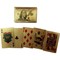Карты для покера 100 долларов с металлическим покрытием 144 шт/кор - фото 133430