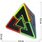 Головоломка Треугольник 9,5 см сторона - фото 134688