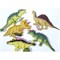 Игрушка резиновая «Динозавры» 12 шт/уп - фото 135773