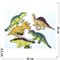 Игрушка резиновая «Динозавры» 12 шт/уп - фото 135775