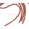 Бусины из красной яшмы круглые 10 мм для рукоделия на нитке 40 см - фото 136657