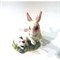 Шкатулка со стразами "Кролик с крольчонком" - фото 136698