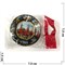 Магнит керамический (MS-131) «Москва Кремль» в виде тарелки - фото 137333