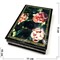 Деревянная подарочная шкатулка (MS-176) «Цветы» - фото 137437