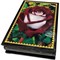 Деревянная подарочная шкатулка (MS-179) «Красно-белая роза» - фото 137444