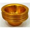 Буддийская чаша металлическая 3 см под золото 7 шт - фото 137581