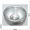 Буддийская чаша металлическая 4 см под серебро 7 шт - фото 137588