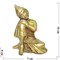 Фигурка бронзовая Будда 10 см - фото 137674