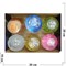 Magic Ball Slime слайм-лизун большой с блестками 6 шт/уп - фото 137753