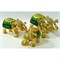 Металлическая шкатулка (4490) набор из 3 слонов со стразами - фото 138062
