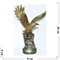 Фигурка из полистоуна коричневая «Орел» 30 см - фото 139600