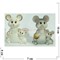 Фарфоровая статуэтка (KL-1527) крыса с крысенком символ 2020 года - фото 140682