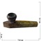 Трубка курительная каменная 7,8 см - фото 142126