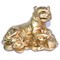 Фигурка Тигр с монетами из гипса - фото 143056