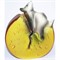 Копилка Крыса с сыром Символ 2020 года керамическая - фото 143097