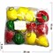 Сквиши брелок фрукты 12 шт/уп - фото 145381