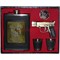 Набор подарочный «Фляга, пистолет-зажигалка, 2 стаканчика» - фото 145409
