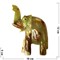 Слон 16 см (6 дюймов) с загнутым хоботом - фото 147229