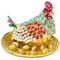 Шкатулка со стразами Курица с яйцами (5379) - фото 148550