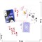 Карты пластиковые (8028) Casino Quality 12 шт/упаковка Jumbo Index - фото 149007