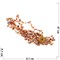 Бусы из сердолика с цветком из сердолика - фото 152950