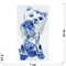 Фигурка кошка гжель 14 см из керамики - фото 153142