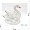 Лебедь (F1589) белая фарфоровая - фото 153321