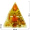 Карандашница 7 см Бык Символ 2021 года треугольные с глицерином - фото 154352
