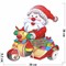 Картинка Дед Мороз (SMR-K2097) новогодняя на подставке 10 шт/уп - фото 154988