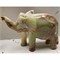 Слон из оникса 30 см с прямым хоботом 12 дюймов - фото 155174