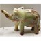 Слон из оникса 30 см с прямым хоботом 12 дюймов - фото 155176