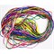 Гайтан шнурок для креста 45 см разных цветов шелковый 100 шт/упаковка - фото 155621