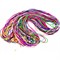 Гайтан шнурок для креста 70 см разных цветов (греческий шелк) - фото 155623