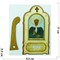 Икона деревянная с подставкой Святая Матрона 10 шт/уп - фото 156215