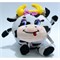 Копилка (KL-3222) Корова с бантиком Символ 2021 года 12 шт/уп - фото 157218