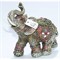 Фигурка слон (KL-578) из полистоуна 14 см - фото 157335